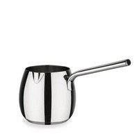 photo Alessi-Mami Milk boiler in polished 18/10 stainless steel suitable for induction 1